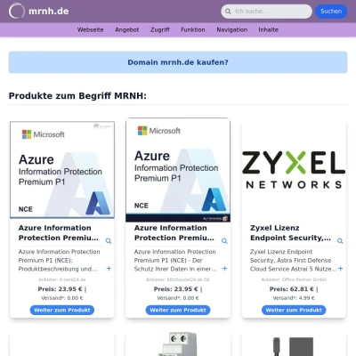 Screenshot mrnh.de
