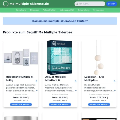 Screenshot ms-multiple-sklerose.de
