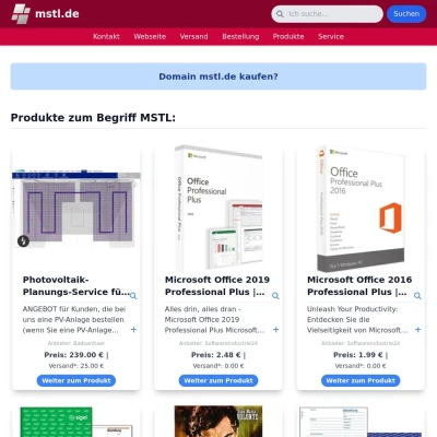 Screenshot mstl.de