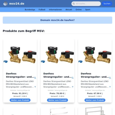 Screenshot msv24.de