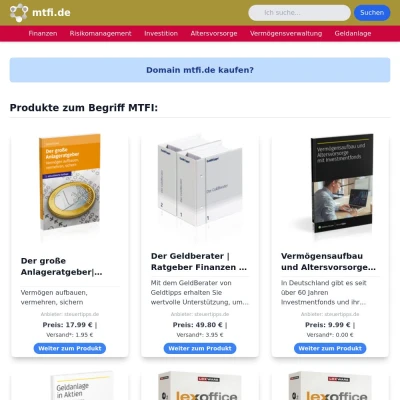 Screenshot mtfi.de