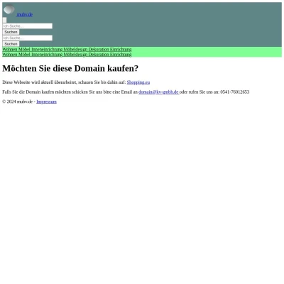 Screenshot mubv.de