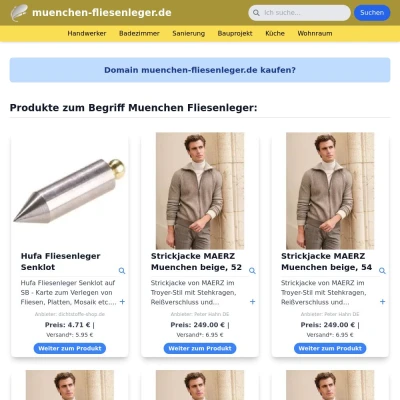 Screenshot muenchen-fliesenleger.de