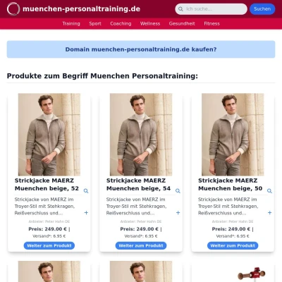 Screenshot muenchen-personaltraining.de