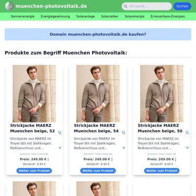 Screenshot muenchen-photovoltaik.de