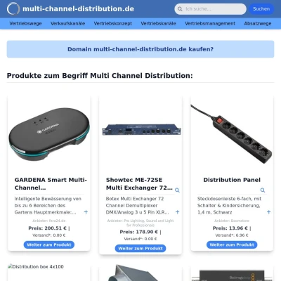 Screenshot multi-channel-distribution.de