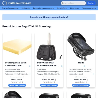 Screenshot multi-sourcing.de