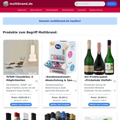 Screenshot multibrand.de