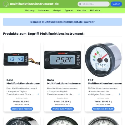 Screenshot multifunktionsinstrument.de
