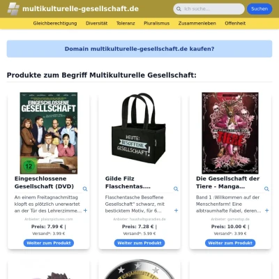 Screenshot multikulturelle-gesellschaft.de