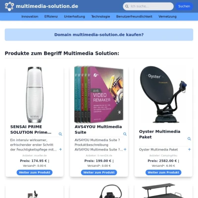 Screenshot multimedia-solution.de