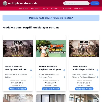 Screenshot multiplayer-forum.de