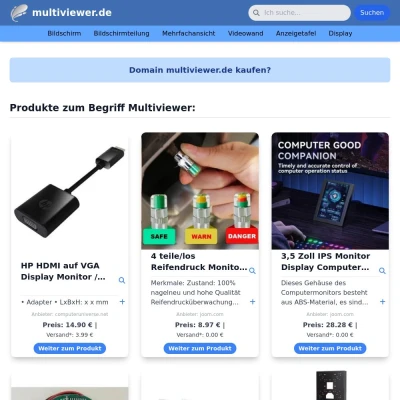 Screenshot multiviewer.de