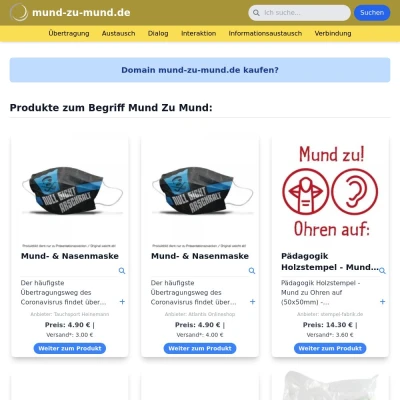 Screenshot mund-zu-mund.de