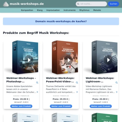 Screenshot musik-workshops.de