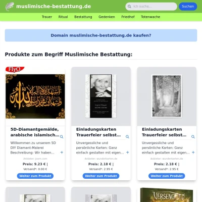 Screenshot muslimische-bestattung.de