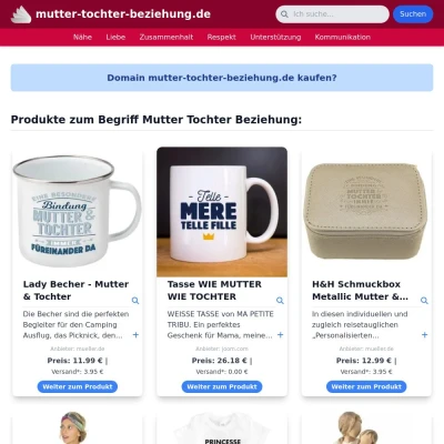 Screenshot mutter-tochter-beziehung.de