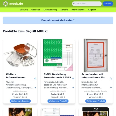 Screenshot muuk.de