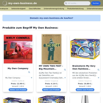 Screenshot my-own-business.de