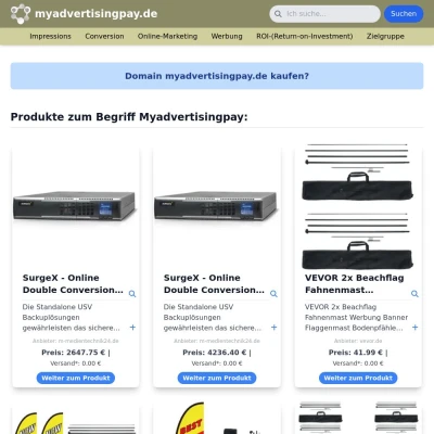 Screenshot myadvertisingpay.de