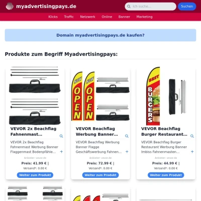 Screenshot myadvertisingpays.de