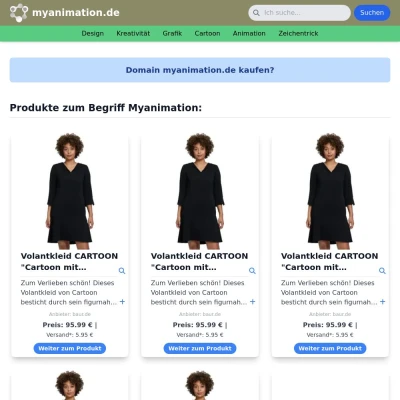 Screenshot myanimation.de