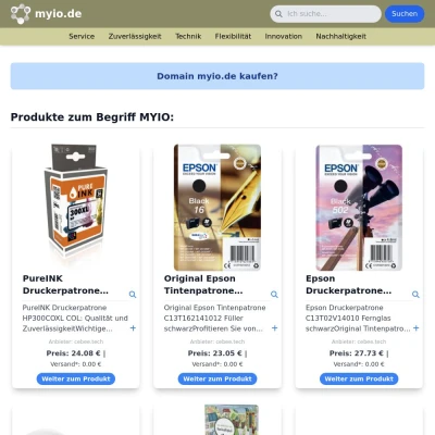 Screenshot myio.de