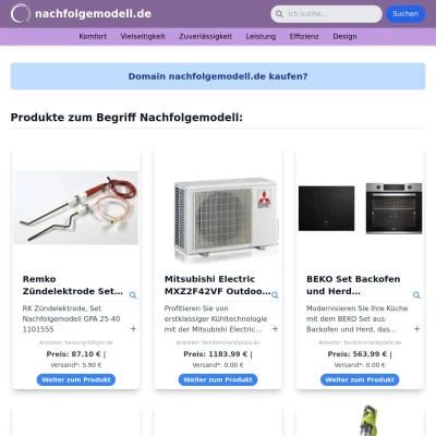 Screenshot nachfolgemodell.de