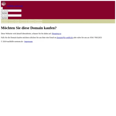 Screenshot nachhilfe-zentrum.de