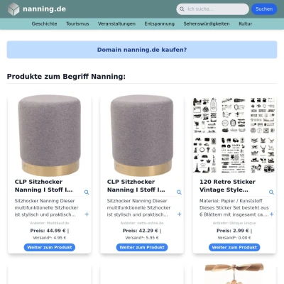 Screenshot nanning.de