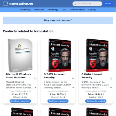 Screenshot nanostation.eu