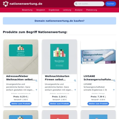 Screenshot nationenwertung.de