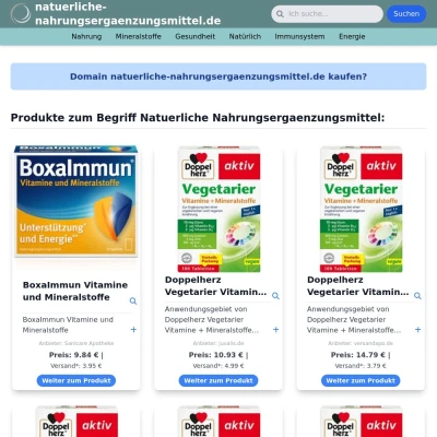 Screenshot natuerliche-nahrungsergaenzungsmittel.de