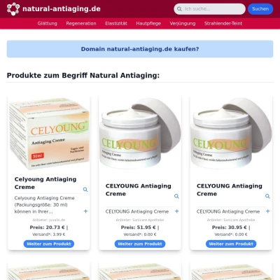 Screenshot natural-antiaging.de