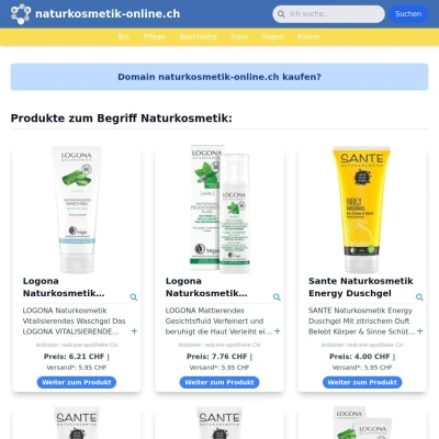 Screenshot naturkosmetik-online.ch