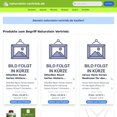 Screenshot naturstein-vertrieb.de