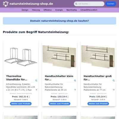 Screenshot natursteinheizung-shop.de