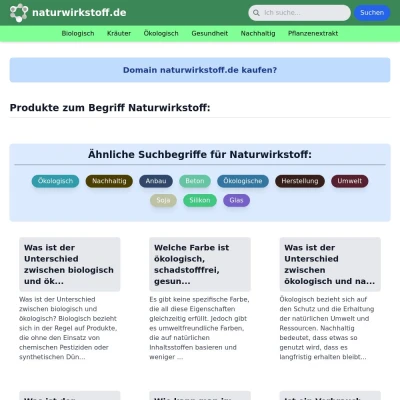 Screenshot naturwirkstoff.de