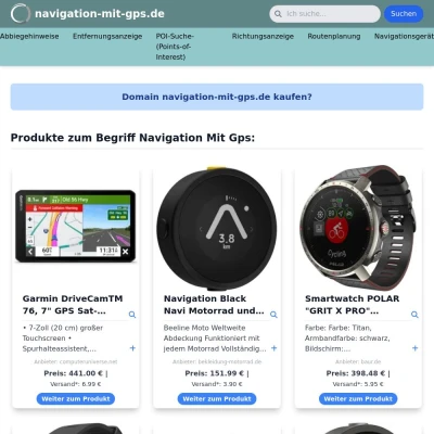 Screenshot navigation-mit-gps.de