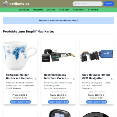 Screenshot navikarte.de