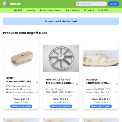 Screenshot nb4.de