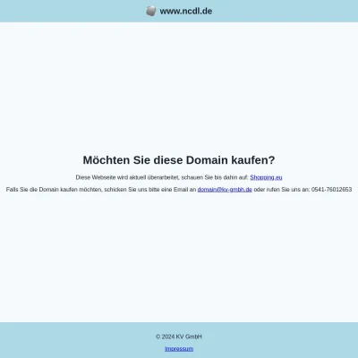 Screenshot ncdl.de