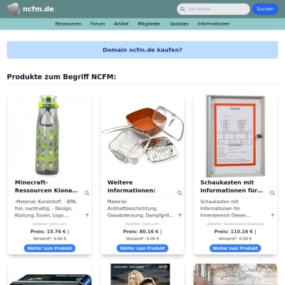 Screenshot ncfm.de