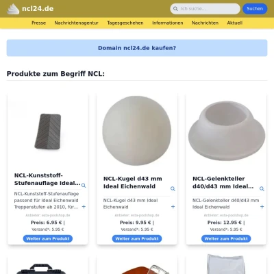 Screenshot ncl24.de