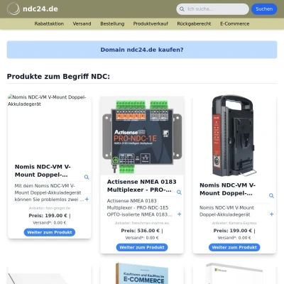 Screenshot ndc24.de