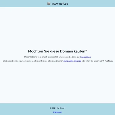 Screenshot ndfl.de