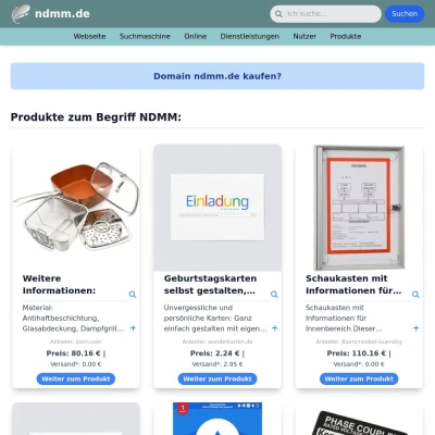 Screenshot ndmm.de