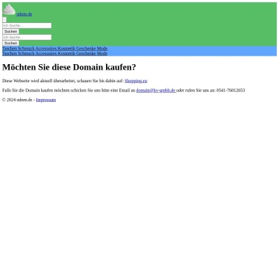 Screenshot ndnm.de