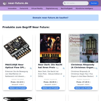 Screenshot near-future.de