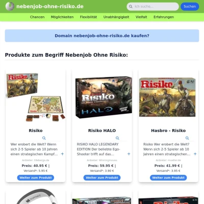 Screenshot nebenjob-ohne-risiko.de